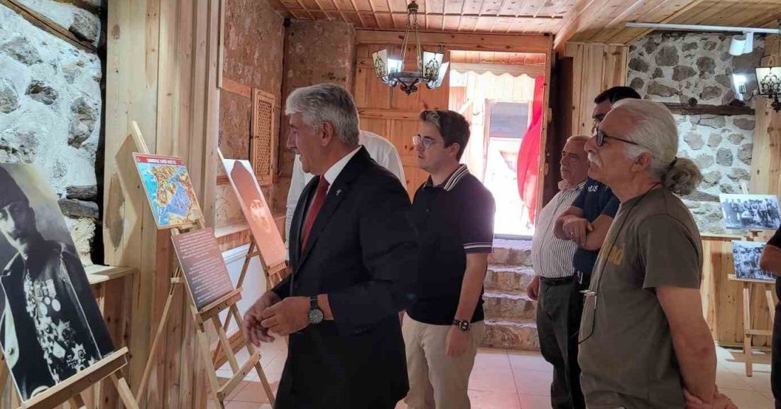 Erzincan’ın Kemaliye ilçesinde “Atatürk ve Çanakkale Muharebeleri” konulu fotoğraf sergisi
