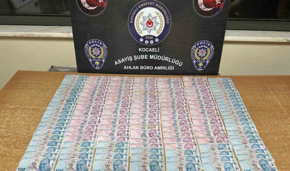 Kocaeli Emniyet Müdürlüğü Ahlak Bürosu ekipleri, kumarla mücadele kapsamında Derince