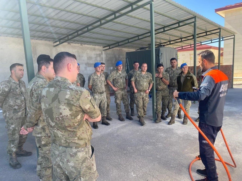 Bayburt İl Afet ve Acil Durum Müdürlüğü (AFAD) eğitmenleri tarafından