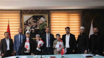 Erzurum’da Kur’an kurslarında hafızlık eğitimi alan öğrenciler arasında “2025 Yılı
