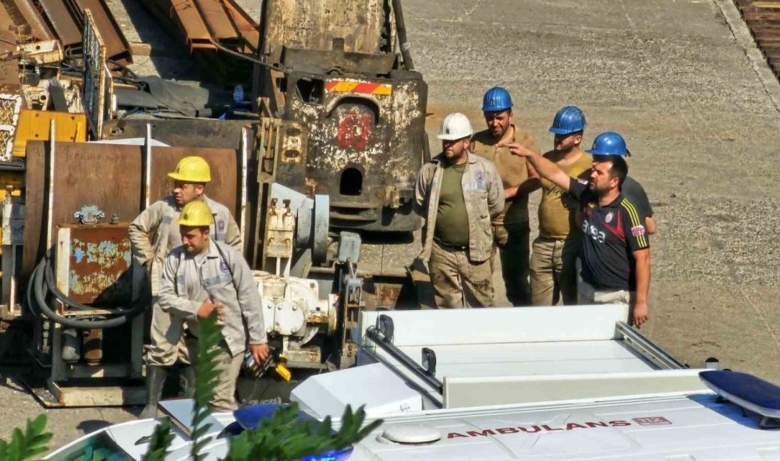 Zonguldak’ta Türkiye Taşkömürü Kurumuna ait maden ocağında meydana gelen göçükte