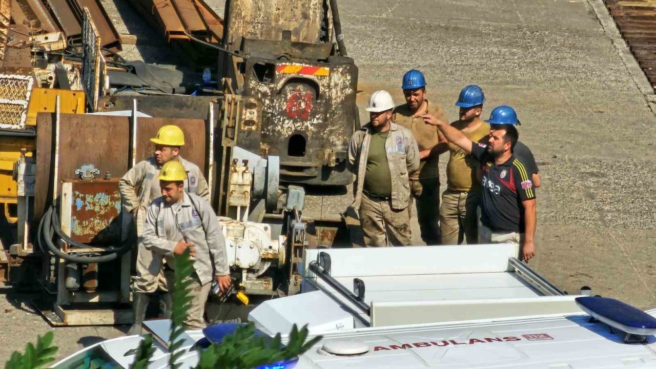 Zonguldak’ta Türkiye Taşkömürü Kurumuna ait maden ocağında meydana gelen göçükte