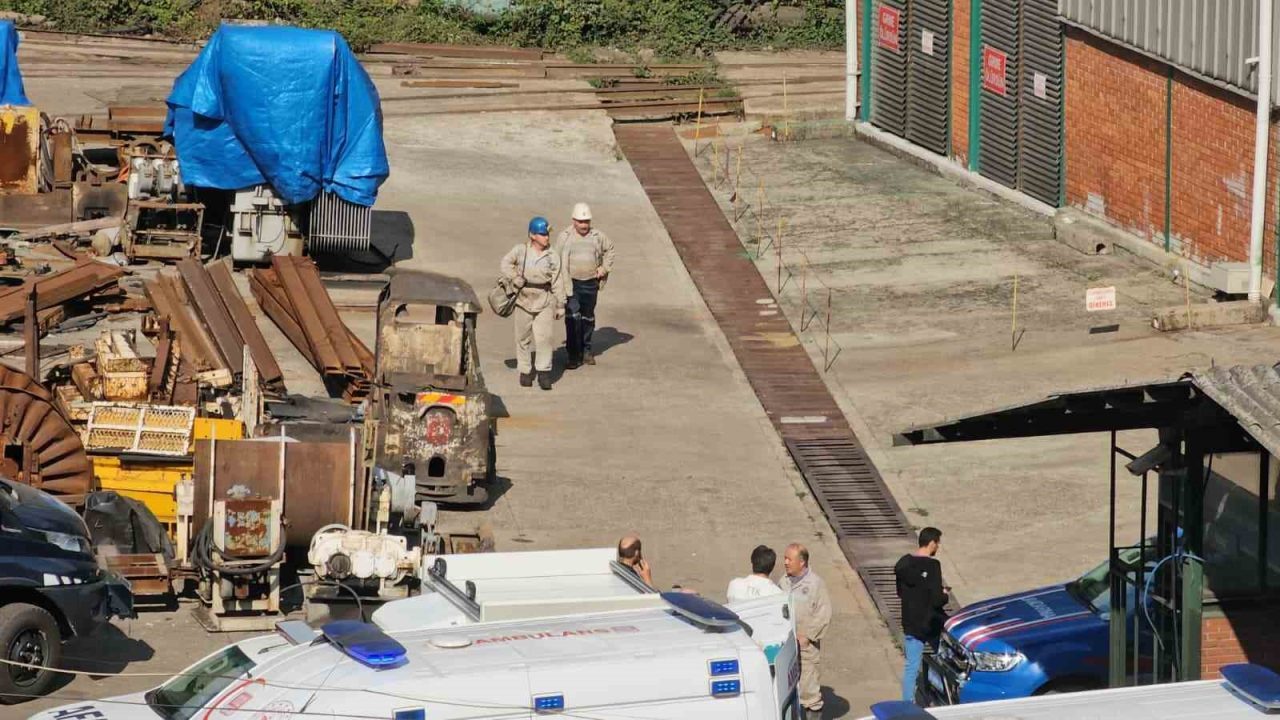 Zonguldak’ta Türkiye Taşkömürü Kurumu’na ait maden ocağında meydana gelen göçükte