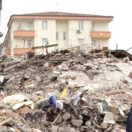 Malatya’da 6 Şubat 2023’te meydana gelen depremlerde yıkılan ve 16