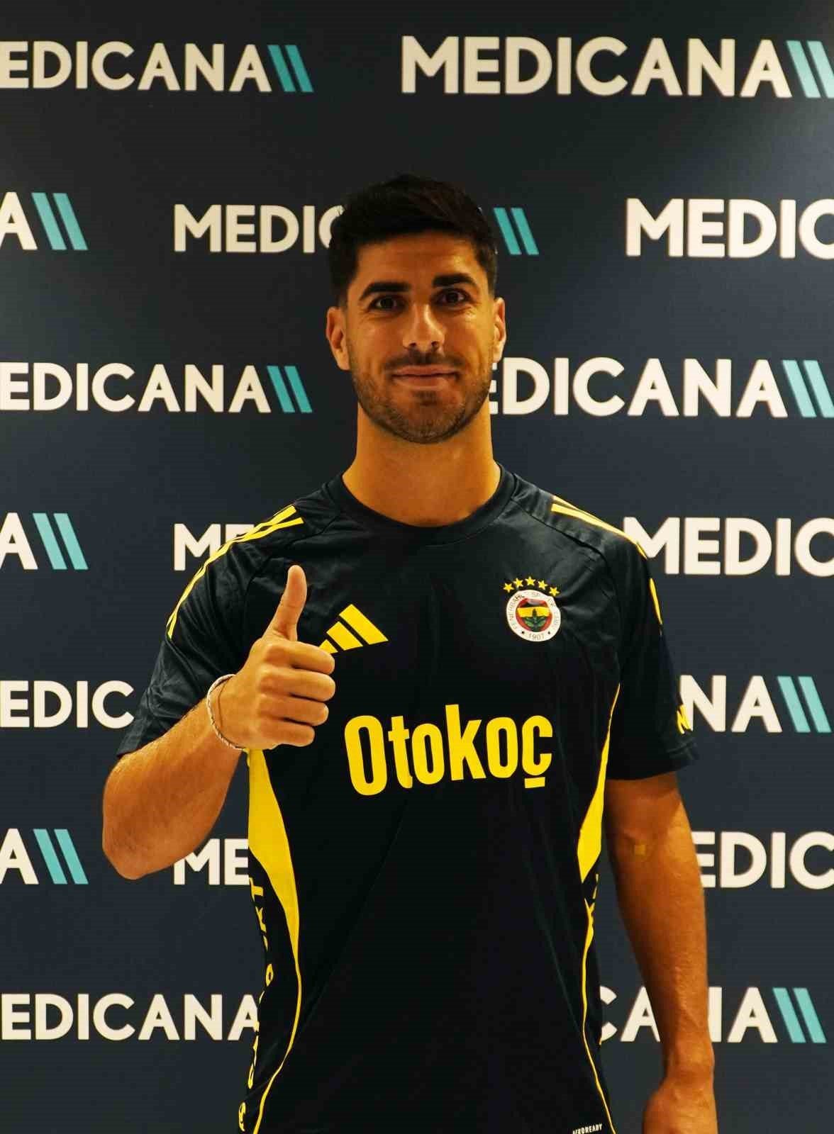 Fenerbahçe’nin yeni transferi Marco Asensio, sağlık kontrolünden geçti. İspanyol futbolcu