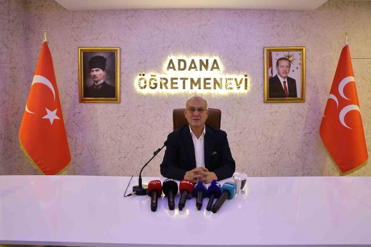 Milliyetçi Hareket Partisi (MHP) Adana İl Başkanı Yusuf Kanlı, “Terörsüz