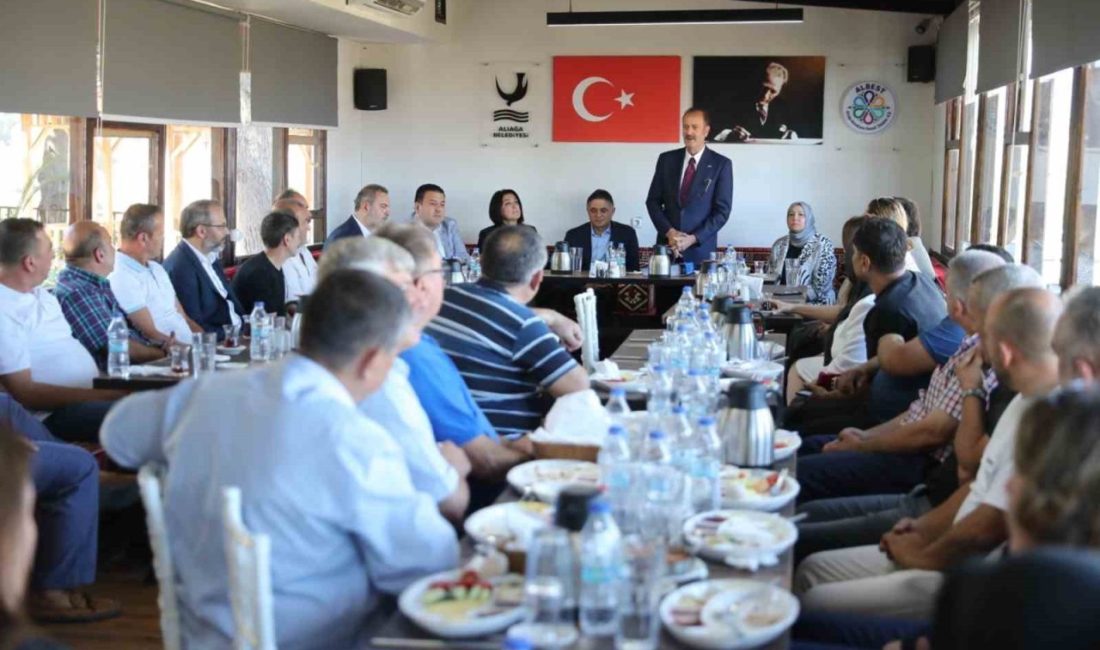 MHP Genel Sekreter Yardımcısı ve İzmir Milletvekili Tamer Osmanağaoğlu, Aliağa’da