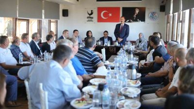 MHP Genel Sekreter Yardımcısı ve İzmir Milletvekili Tamer Osmanağaoğlu, Aliağa’da