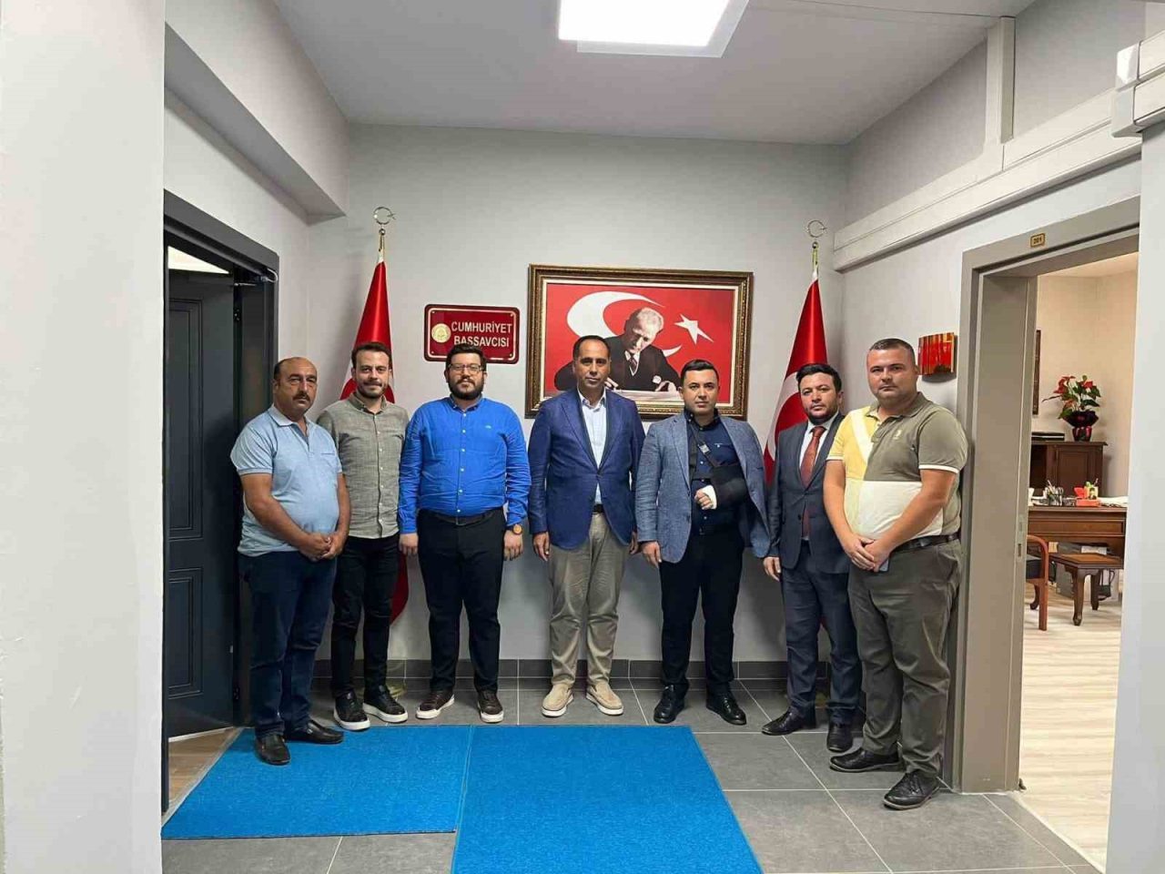 AK Parti Mersin Milletvekili Ali Kıratlı, yenilenen Anamur Adalet Sarayı’nı