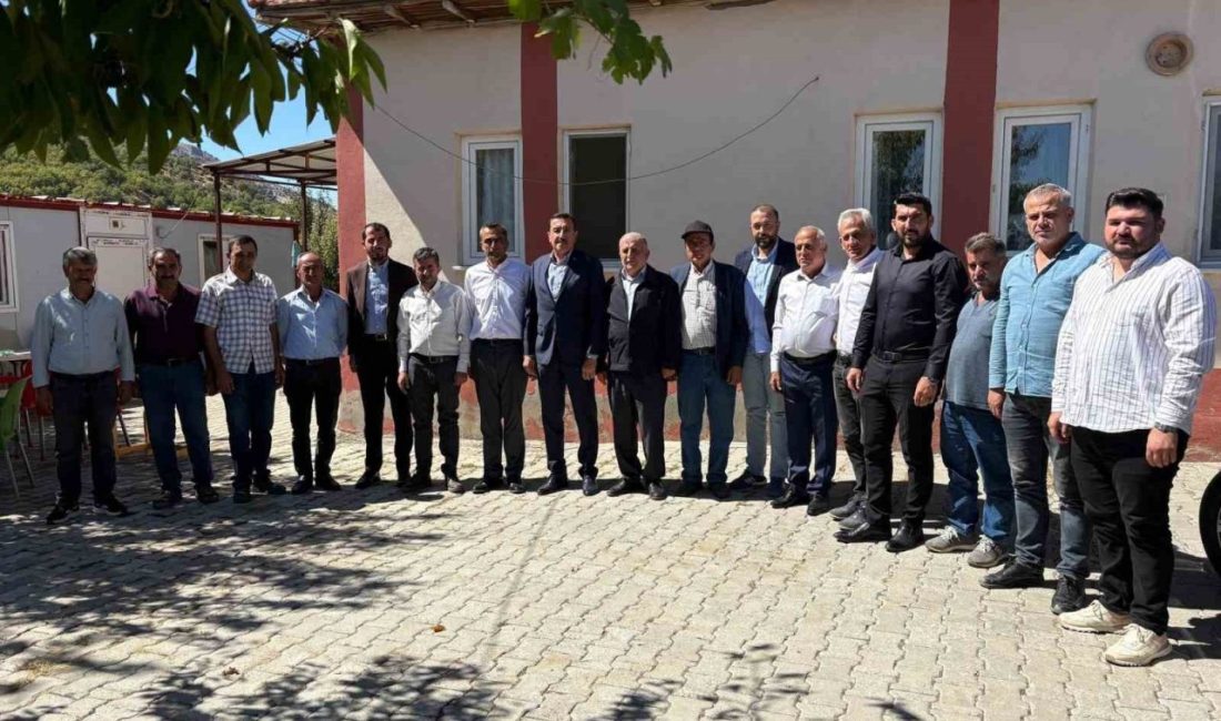 AK Parti Malatya Milletvekili Bülent Tüfenkci, Doğanşehir ilçesinde bir dizi