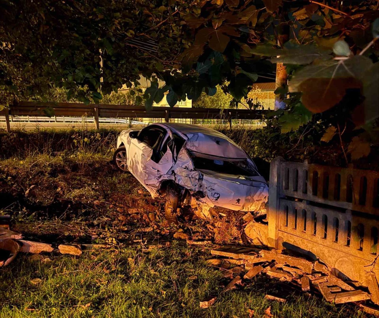 Ordu’nun Ünye ilçesinde alkollü sürücünün çarptığı otomobildeki 7 yaşındaki çocuk
