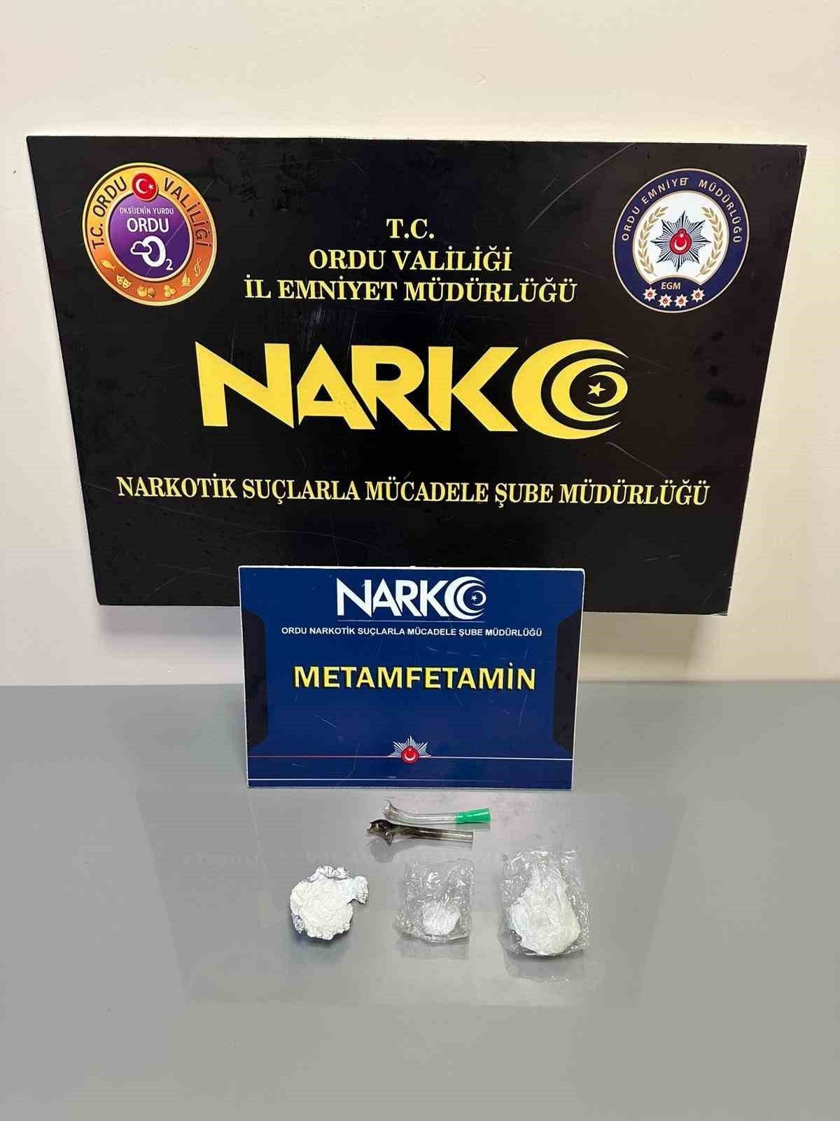 Ordu’da düzenlenen uyuşturucu operasyonlarında 1 şüpheli tutuklandı, 27 şüpheli hakkında