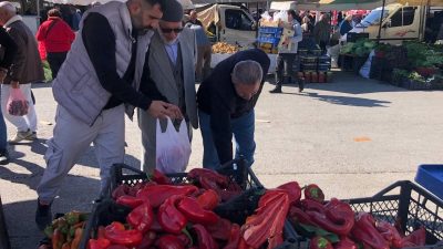 Erzincan’da Eylül ayı ile birlikte haftanın belirli günü kurulan pazarlar