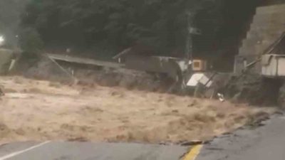 Doğu Karadeniz bölgesini 2 gündür etkisini altına alan yağışlar Rize’de