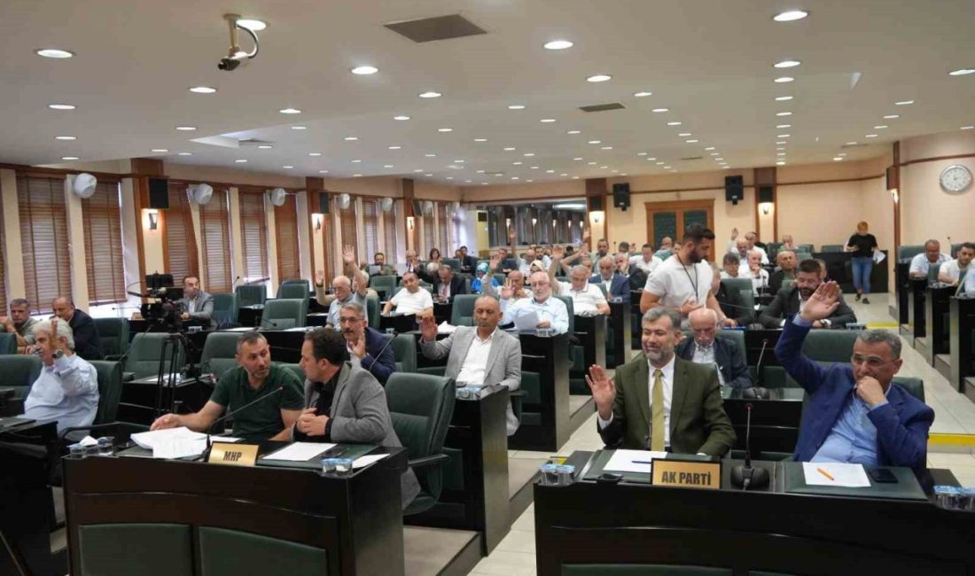 Samsun Büyükşehir Belediye (SBB) Meclisi, eylül ayı ilk toplantısında 41