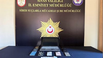 Sivas merkezli 3 ilde yapılan sanal bahis operasyonunda yüksek gelir