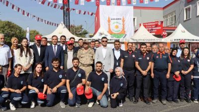 Şanlıurfa Büyükşehir Belediyesi tarafından İtfaiye Haftası etkinlikleri çerçevesinde gerçeği aratmayan
