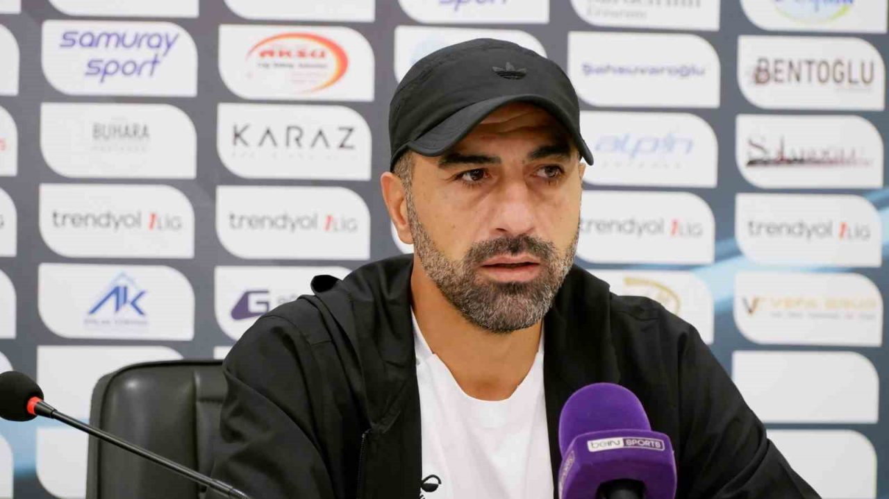 Ankara Keçiörengücü Teknik Direktörü Sedat Ağçay, Erzurumspor FK maçının ardından