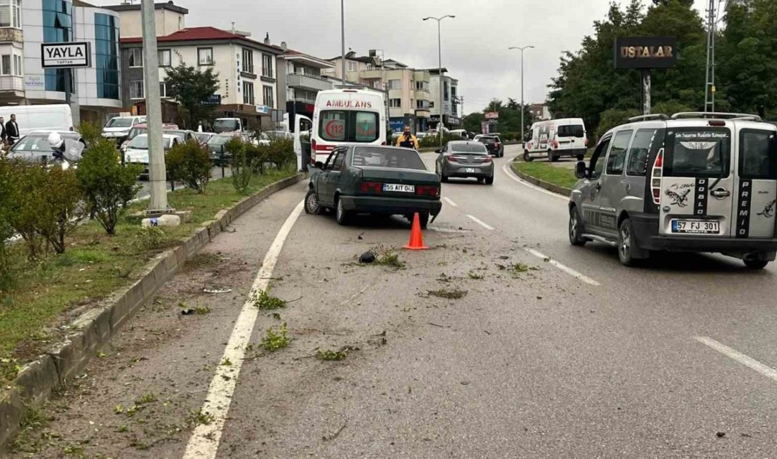Sinop’ta 6 aracın karıştığı zincirleme trafik kazasında 1 kişi yaralandı.