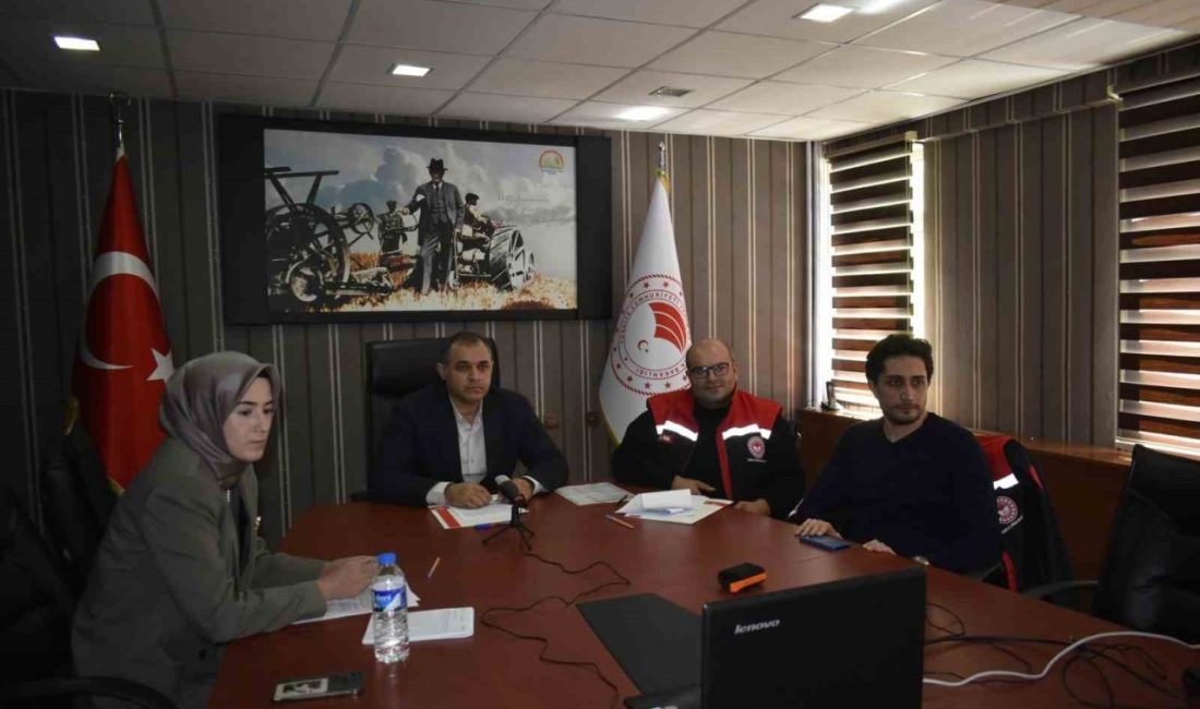 Bitkisel Üretim Genel Müdürü Uğur Erdem başkanlığında Bayburt Tarım İl