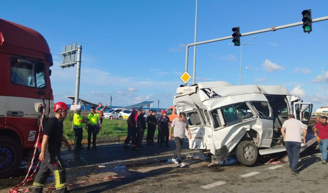 Trabzon’un Arsin ilçesinde bugün meydana gelen trafik kazasında ilk belirlemelere