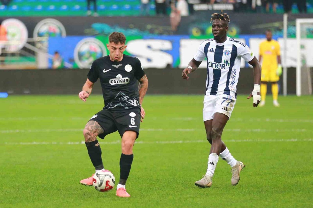 Trendyol Süper Lig’in 7. haftasında Çaykur Rizespor, sahasında Kasımpaşa ile