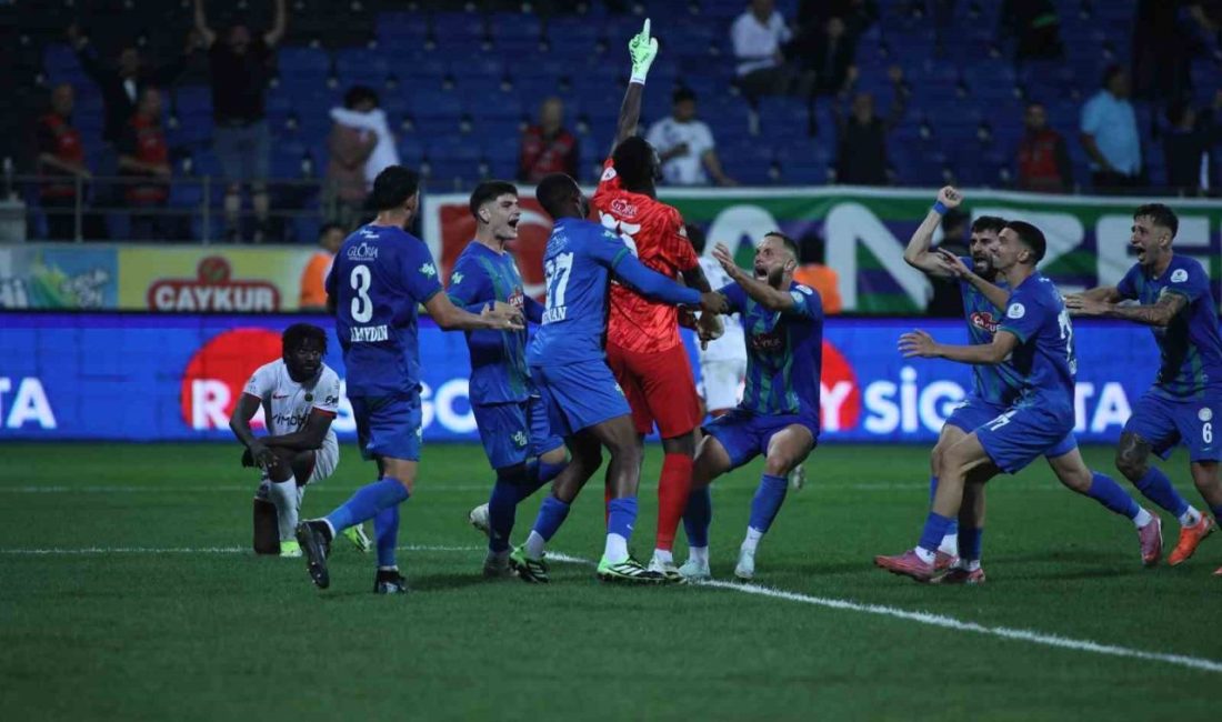 Trendyol Süper Lig’in 5. haftasında Çaykur Rizespor sahasında karşılaştığı Gençlerbirliği’ni