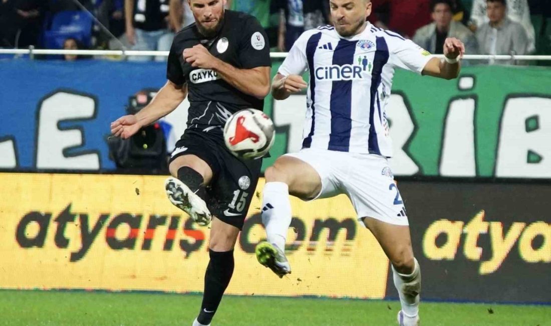 Trendyol Süper Lig’in 7. haftasında Çaykur Rizespor, sahasında karşılaştığı Kasımpaşa’ya
