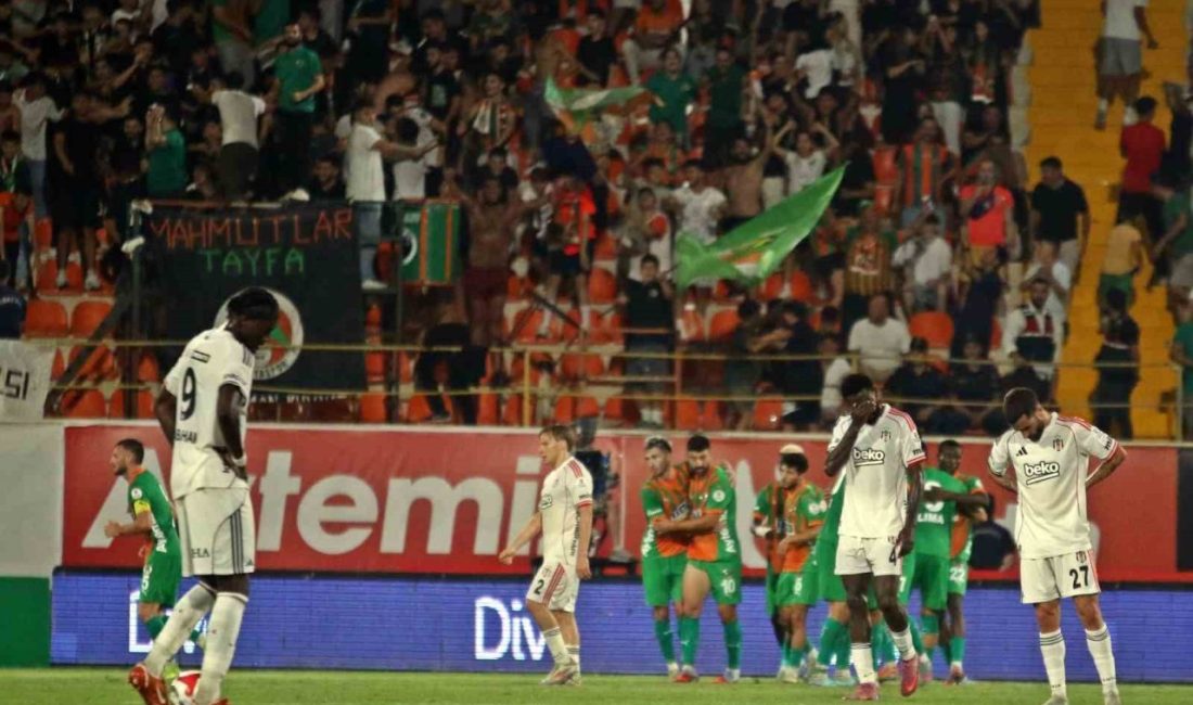 Trendyol Süper Lig’in 4. haftasında Beşiktaş, deplasmanda karşılaştığı Corendon Alanyaspor’a