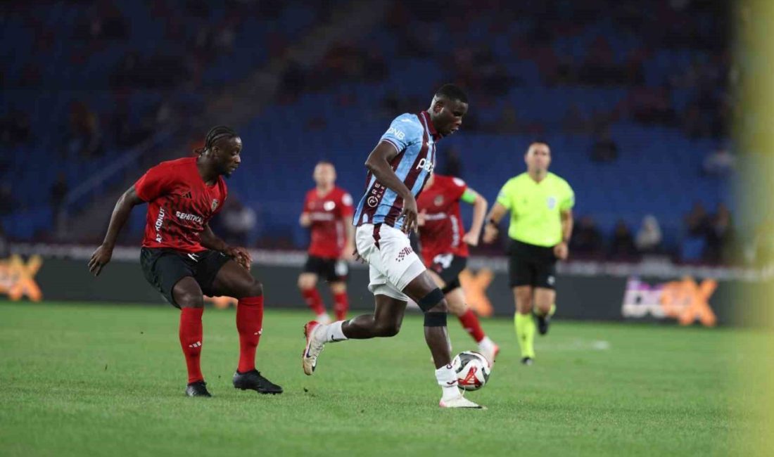 Trendyol Süper Lig’in 6. haftasında Trabzonspor, sahasında Gaziantep FK ile
