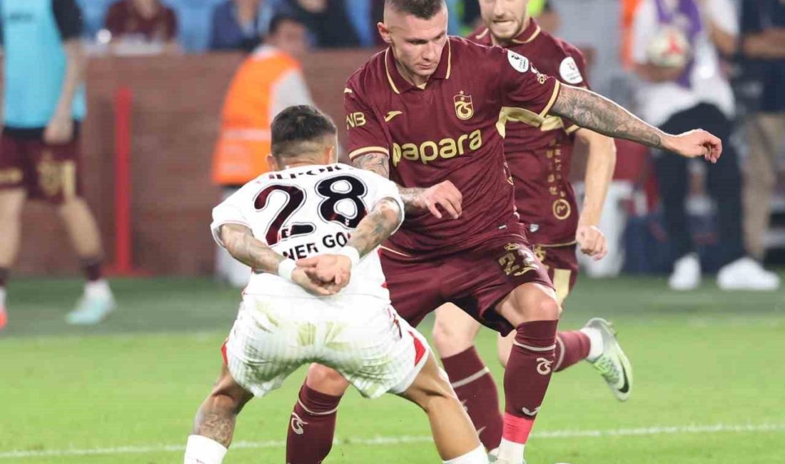 Trendyol Süper Lig’in 4. haftasında Trabzonspor, sahasında karşılaştığı Samsunspor ile