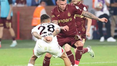 Trendyol Süper Lig’in 4. haftasında Trabzonspor, sahasında karşılaştığı Samsunspor ile