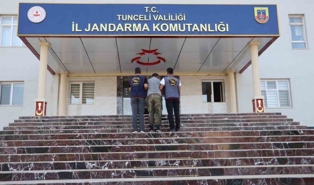 Tunceli jandarma ekipleri tarafından yapılan çalışmada, aranan 2 şüpheli yakalandı.