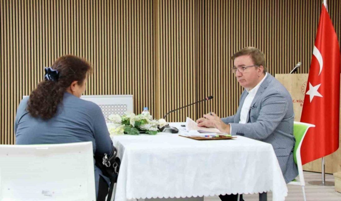 Erzincan Valisi Hamza Aydoğdu, vatandaşların sorunlarını ve taleplerini doğrudan dinlemek