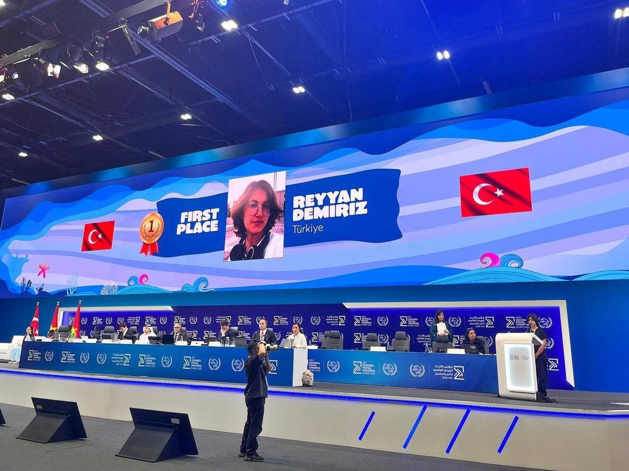 Erzincan Fen Lisesi 9. sınıf öğrencisi Reyyan Demiriz, yazdığı mektupla