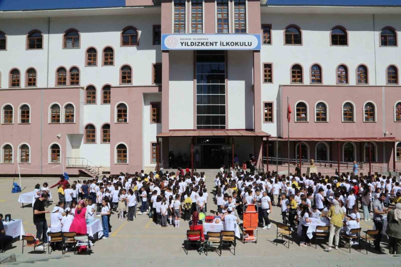 Erzurum İl Sağlık Müdürlüğü tarafından yürütülen “Sağlıklı Çocuk, Sağlıklı Gelecek”