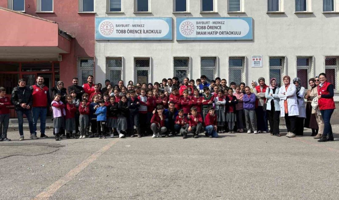 Bayburt’un Örence köyünde bulunan TOBB Örence İmam Hatip Ortaokulu, Milli