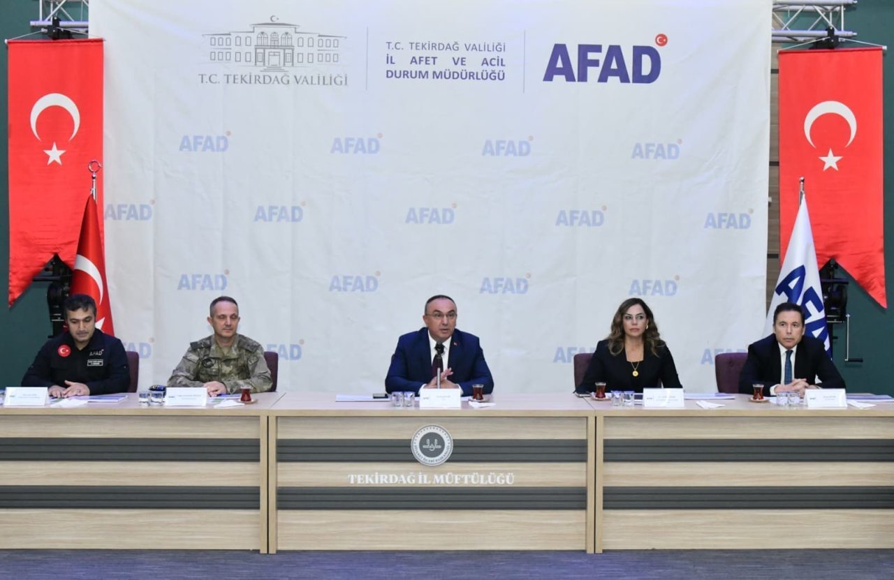 Tekirdağ’da 26 Kasım 2025 tarihinde yapılması planlanan 7.5 Mw büyüklüğündeki