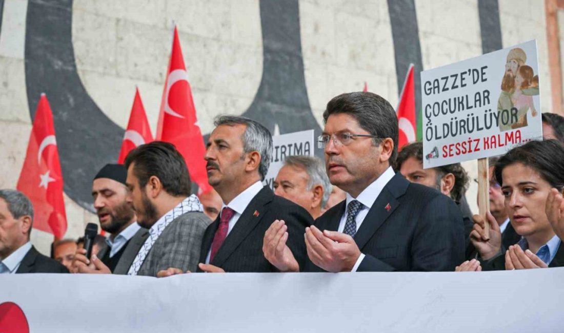 Adalet Bakanı Yılmaz Tunç, İsrail’in saldırılarının 7 Ekim’den bu yana