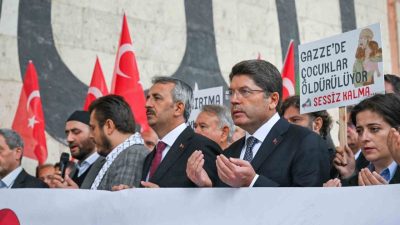 Adalet Bakanı Yılmaz Tunç, İsrail’in saldırılarının 7 Ekim’den bu yana