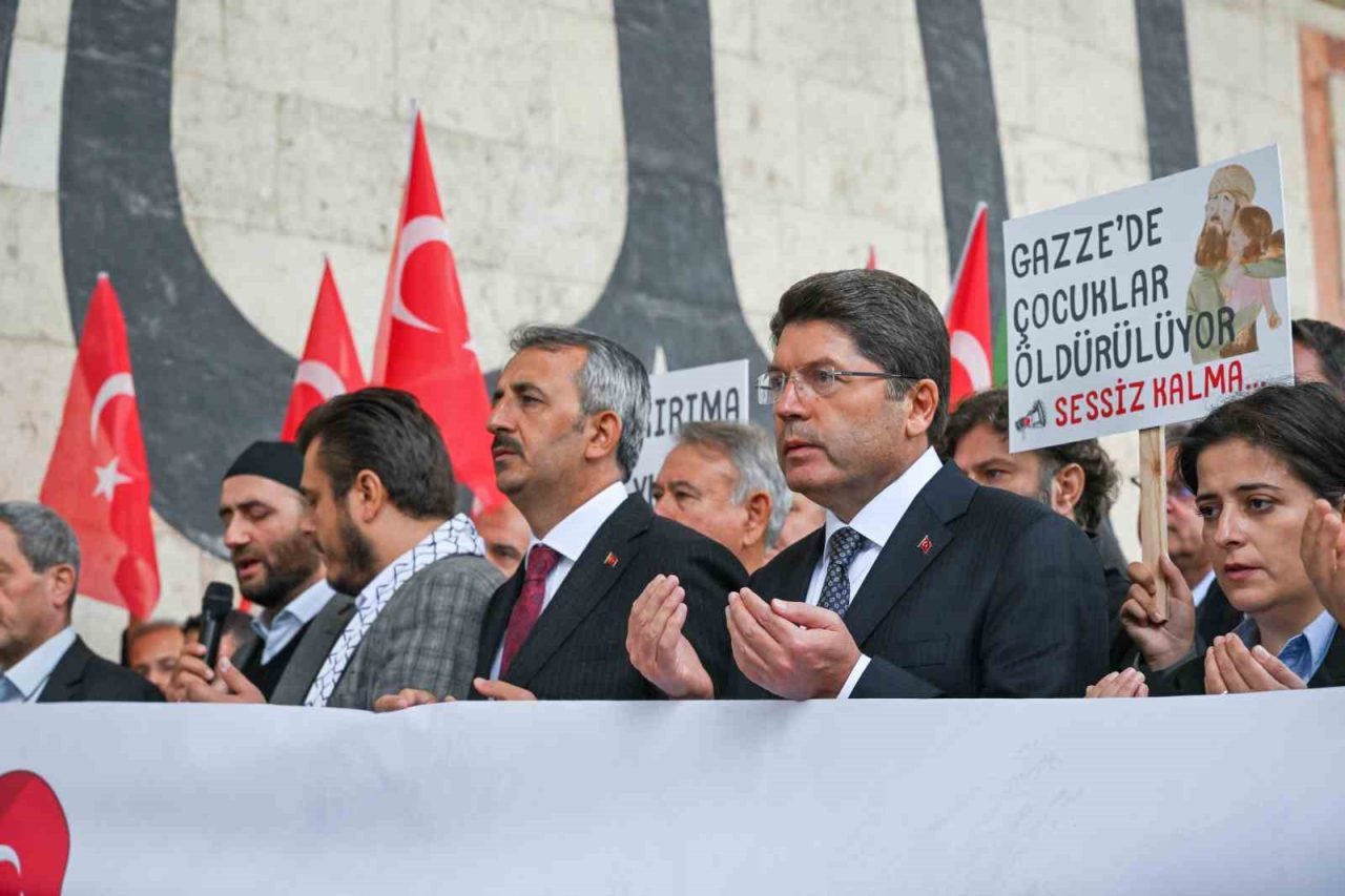 Adalet Bakanı Yılmaz Tunç, İsrail’in saldırılarının 7 Ekim’den bu yana