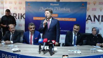 Adalet Bakanı Yılmaz Tunç, Türkiye’nin terörle mücadelede önemli bir dönemece