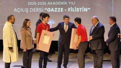 Adalet Bakanı Yılmaz Tunç, Bartın Üniversitesi’nde gerçekleşen akademik yıl açılış