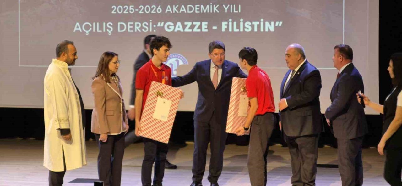Adalet Bakanı Yılmaz Tunç, Bartın Üniversitesi’nde gerçekleşen akademik yıl açılış
