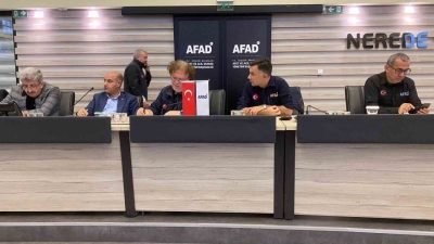 Afet ve Acil Durum Yönetimi Başkanlığı (AFAD) Afet Yönetim Merkezi’nde