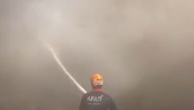 Ardahan’da bir ahırda çıkan yangında 15 küçükbaş ve 8 büyükbaş