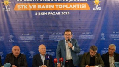 AK Parti Erzurum İl Teşkilatı, STK ve Basın buluşması içerikli