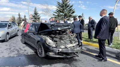 Anahtar Parti Genel Başkanı Yavuz Ağıralioğlu’nun konvoyunda trafik kazası meydana