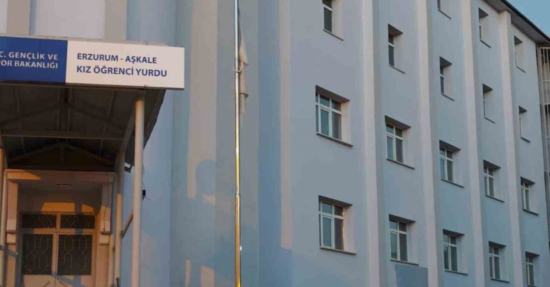 Erzurum’un Aşkale ilçesinde Kız Öğrenci yurdunun depreme dayanıklı olmadığından dolayı