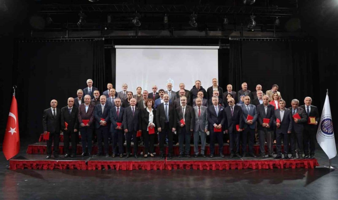 Atatürk Üniversitesine uzun yıllar boyunca ilim, irfan ve özveriyle hizmet